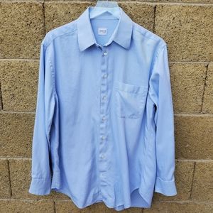 Armani Collezioni Blue Button down Shirt